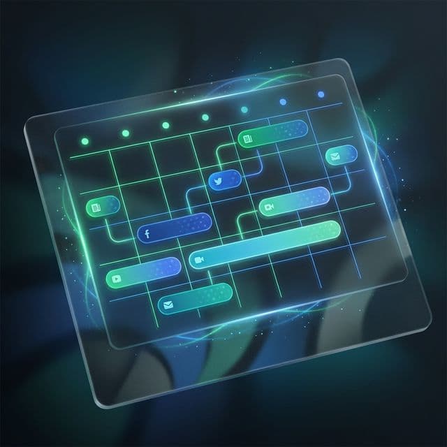 CreatorHyve content calendar interface